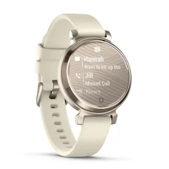 GARMIN Montre Connectée Lily 2 Crème cadran crème fond crème bracelet silicone crème Discount