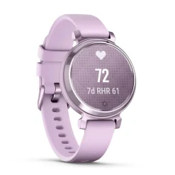 GARMIN Montre Connectée Lily 2 Mauve cadran mauve fond mauve bracelet silicone mauve Best