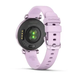 GARMIN Montre Connectée Lily 2 Mauve cadran mauve fond mauve bracelet silicone mauve Best