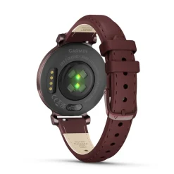 GARMIN Montre Connectée Lily 2 Marron cadran marron fond marron bracelet cuir marron Outlet