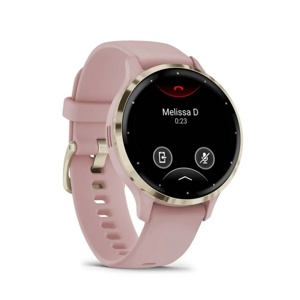 GARMIN Montre Connectée Venu 3 cadran rose bracelet silicone rose Hot