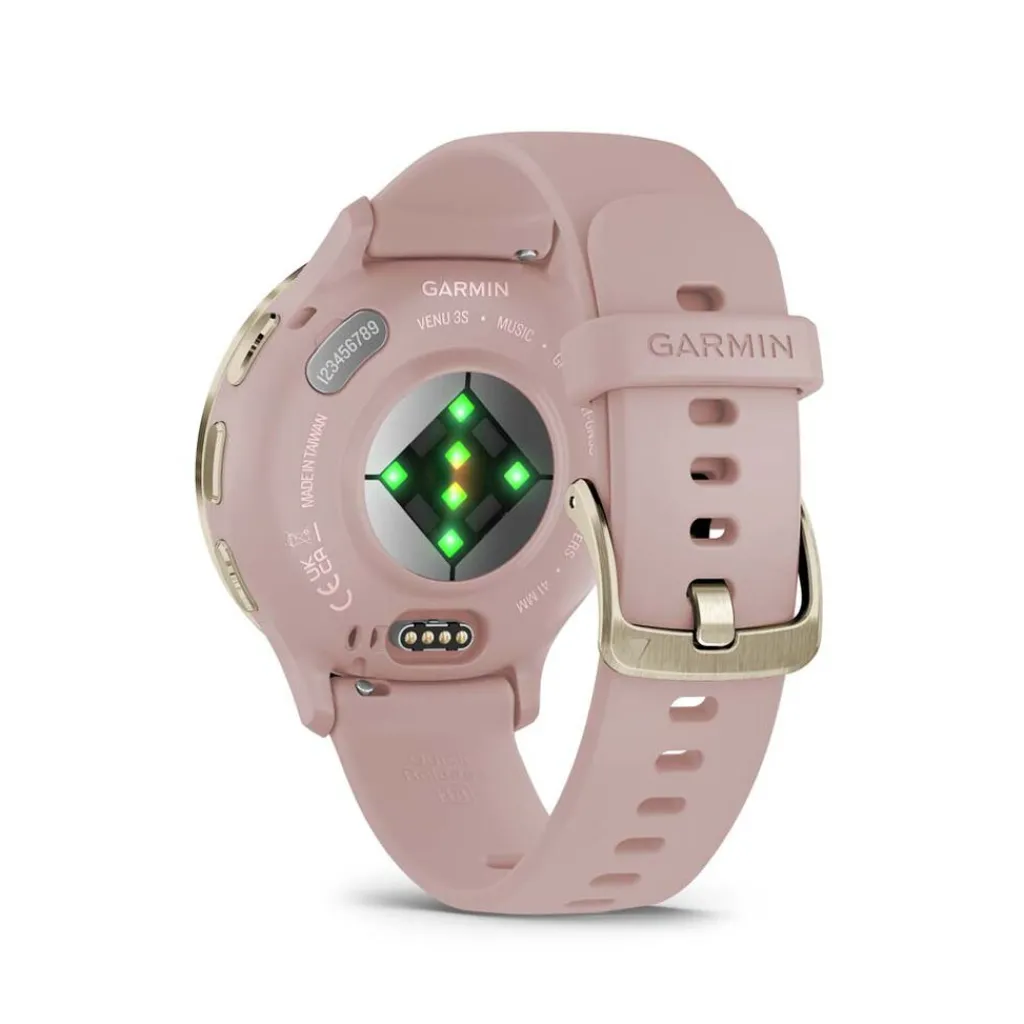 GARMIN Montre Connectée Venu 3 cadran rose bracelet silicone rose Hot