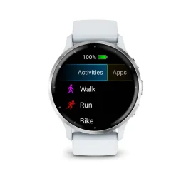 GARMIN Montre Connectée Venu 3 cadran blanc bracelet silicone blanc Outlet