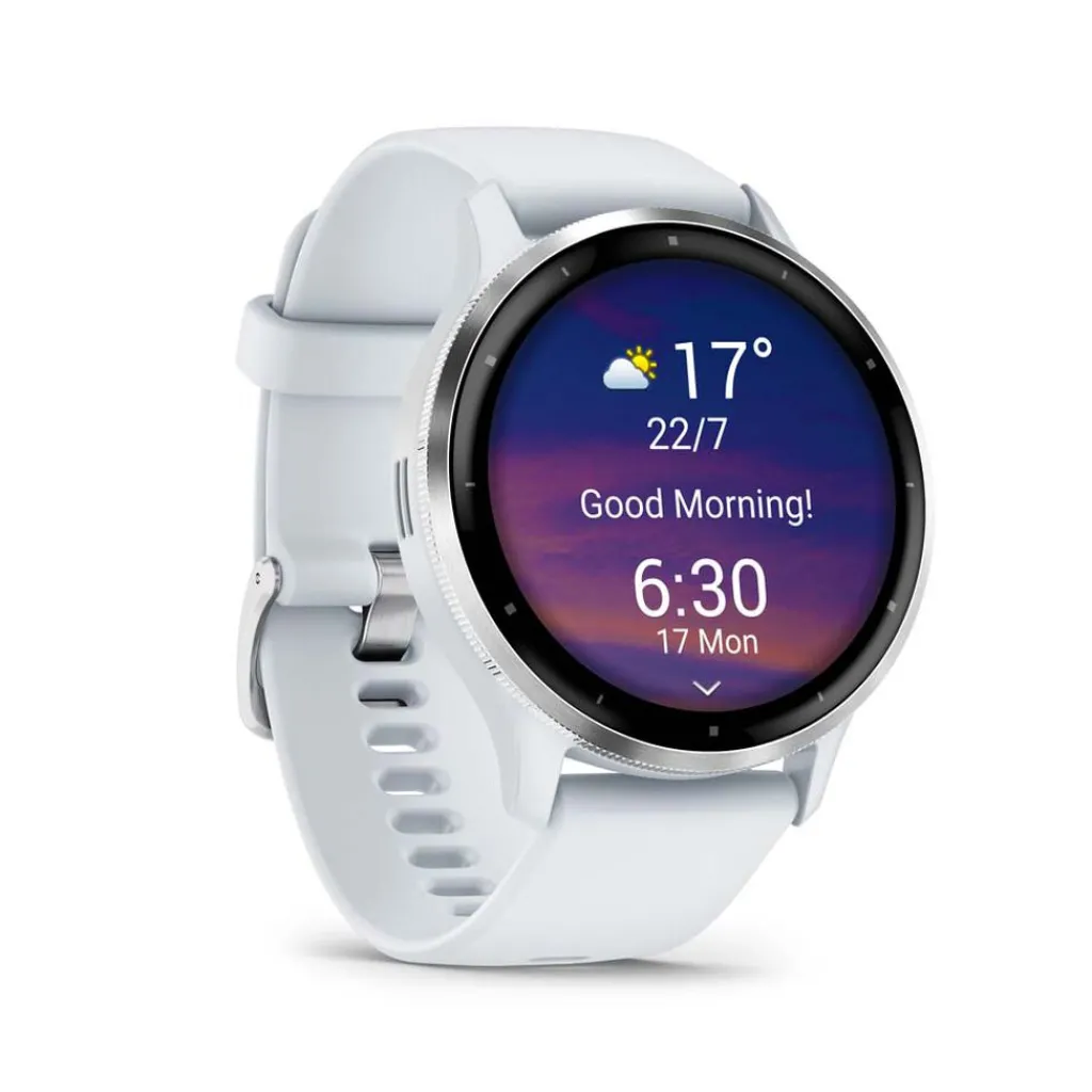 GARMIN Montre Connectée Venu 3 cadran blanc bracelet silicone blanc Outlet
