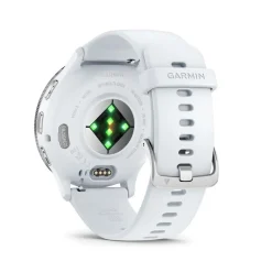 GARMIN Montre Connectée Venu 3 cadran blanc bracelet silicone blanc Outlet