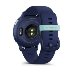 GARMIN Montre Connectée vivoactive 5 cadran bleu fond personnalisable bracelet silicone bleu Outlet