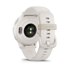 GARMIN Montre Connectée vivoactive 5 cadran ivoire fond personnalisable bracelet silicone ivoire Best