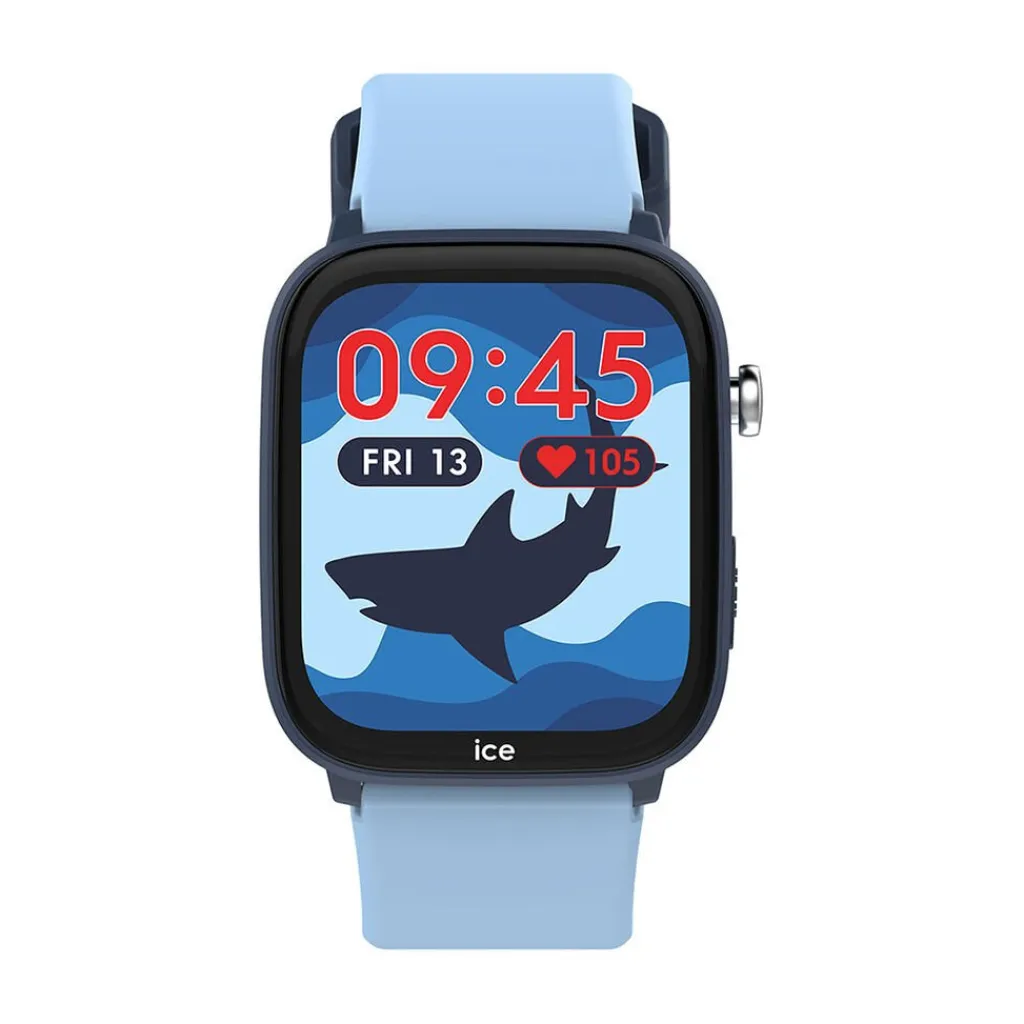 ICE WATCH Montre Connectée Smart Junior 3.0 Find My cadran bleu bracelet silicone bleu Best