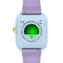 ICE WATCH Montre Connectée Smart Junior 2.0 cadran bleu sky bracelet silicone violet Discount