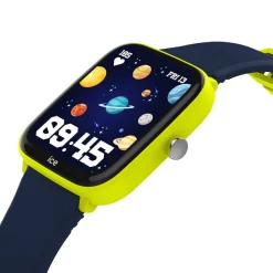 ICE WATCH Montre Connectée Ice Smart Junior 2.0 cadran jaune bracelet silicone bleu New