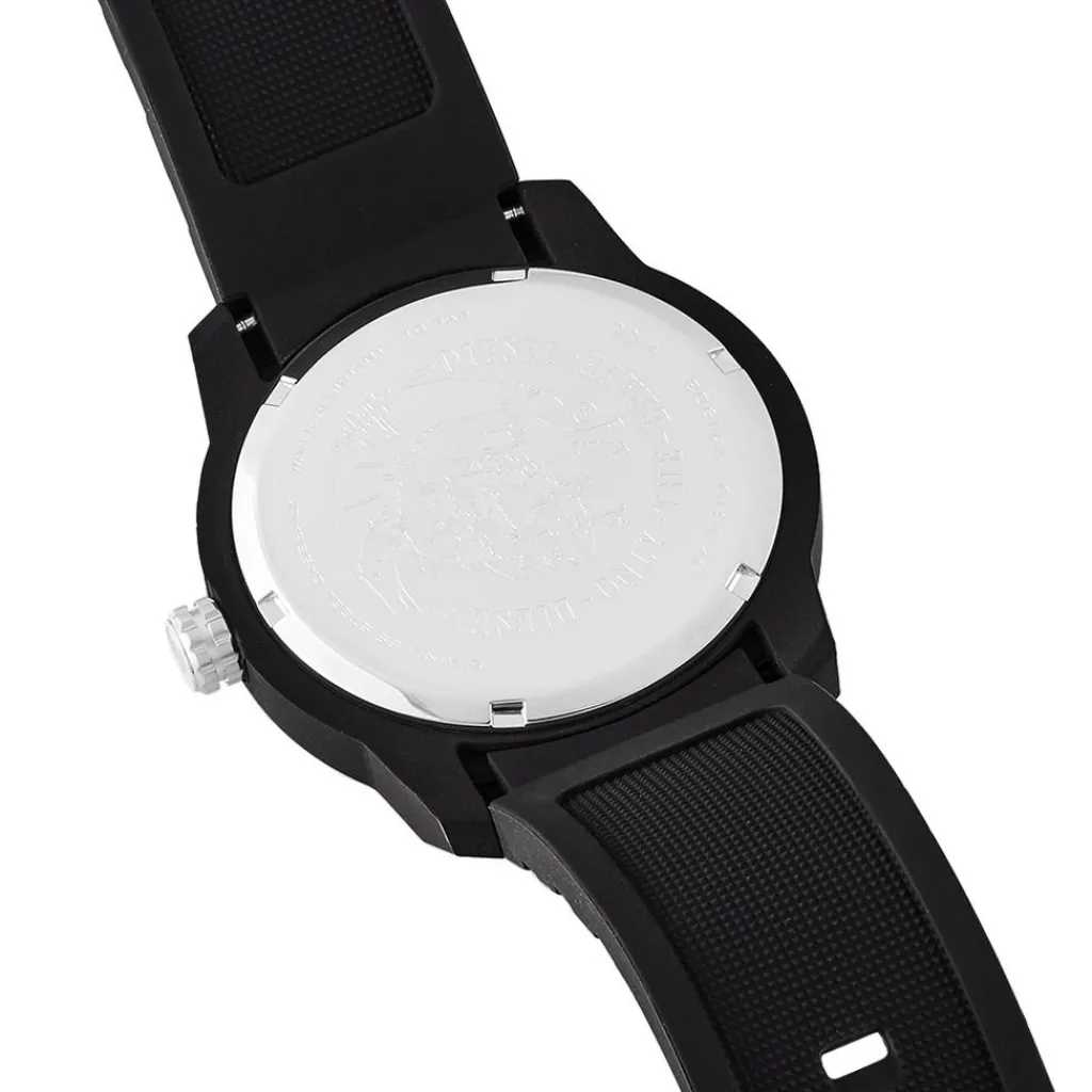 DIESEL Montre Armbar Rig Noir Discount
