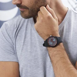 DIESEL Montre Armbar Rig Noir Discount