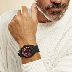 DIESEL Montre Armbar Rig Noir Discount