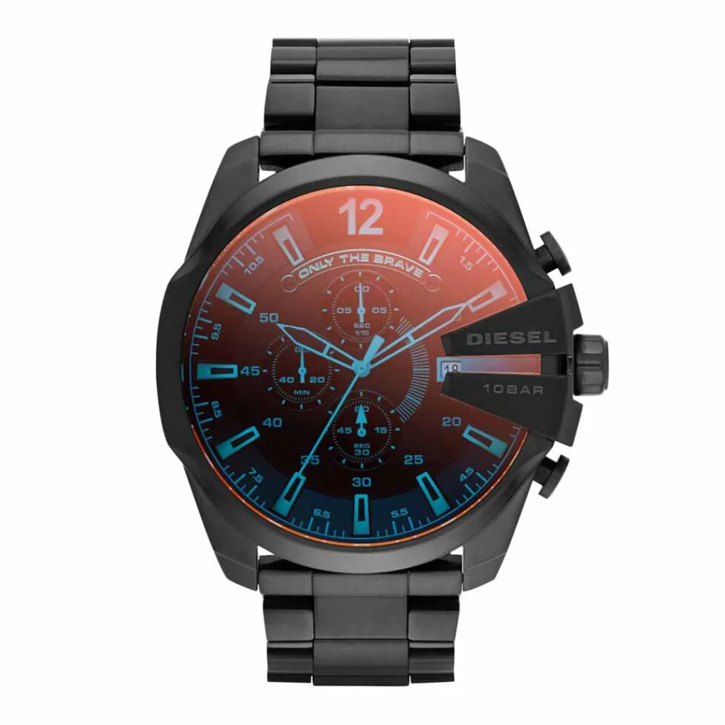 DIESEL Montre Mega Chief Noir