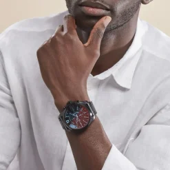 DIESEL Montre Mega Chief Noir