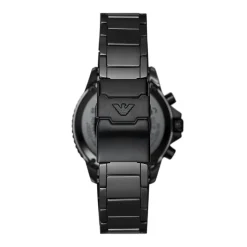 EMPORIO ARMANI Montre Noir cadran noir fond noir bracelet céramique noir Best