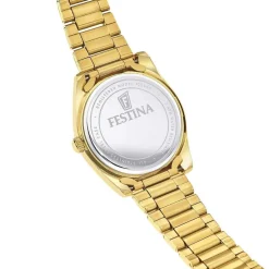 FESTINA Montre Boyfriend Kaki cadran doré fond kaki bracelet acier doré Clearance