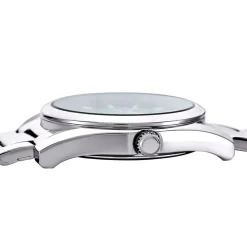 FESTINA Montre Boyfriend Vert cadran argenté fond vert bracelet acier argenté Outlet