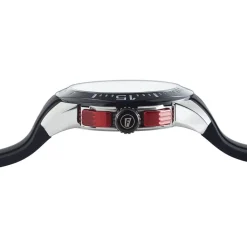 FESTINA Montre Chrono Bike Noir cadran argenté fond noir bracelet pvd noir