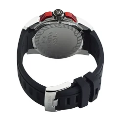 FESTINA Montre Chrono Bike Noir cadran argenté fond noir bracelet pvd noir
