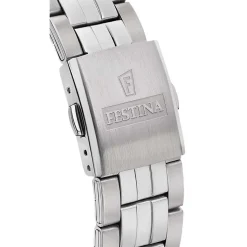 FESTINA Montre Classics Vert cadran argenté fond vert bracelet acier argenté Online