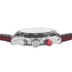 FESTINA Montre Junior Fond Blanc cadran argenté fond blanc bracelet cuir noir Hot