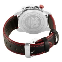 FESTINA Montre Junior Fond Blanc cadran argenté fond blanc bracelet cuir noir Hot
