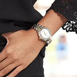 FESTINA Montre Mademoiselle Blanc cadran bicolore fond argenté bracelet acier bicolore Online