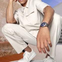 FESTINA SWISS MADE Montre Automatic 40 Bleu