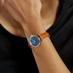 FOSSIL Montre Carlie Mini Bleu Sale