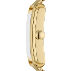 FOSSIL Montre Carraway Doré cadran doré fond doré bracelet acier doré Best