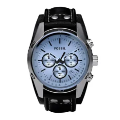 FOSSIL Montre Coachman Bleu Sale