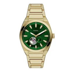 FOSSIL Montre Everett Automatic Vert Sale