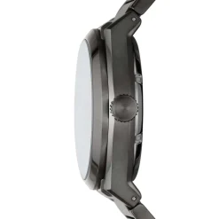 FOSSIL Montre Everett Gris cadran gris fond gris bracelet acier gris Outlet