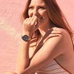 FOSSIL Montre Fb 01- Bleu Best