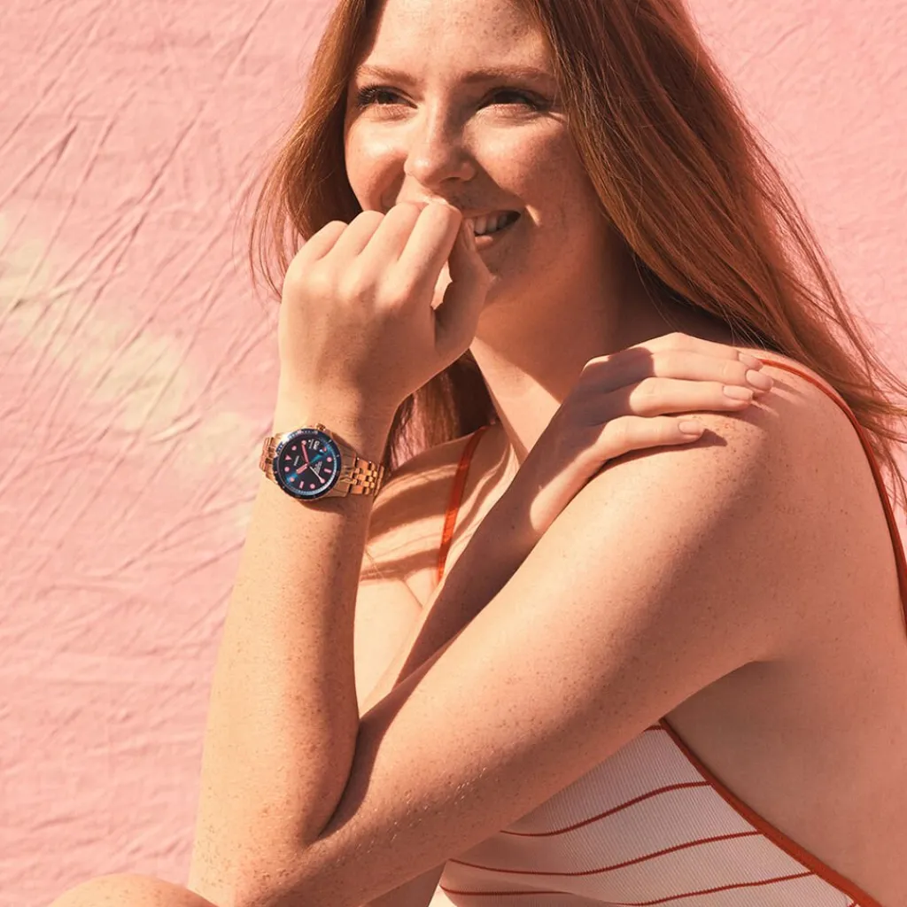 FOSSIL Montre Fb 01- Bleu Best