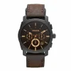 FOSSIL Montre Machine Marron Outlet