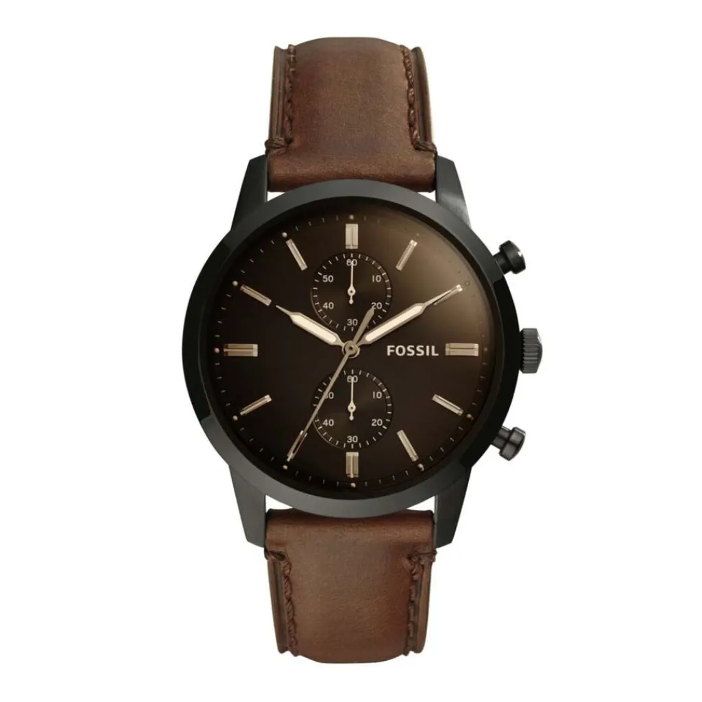 FOSSIL Montre Townsman Chrono Noir Hot