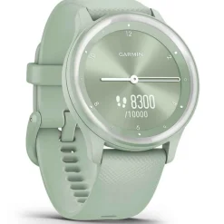 GARMIN Montre Vivomove Sport Vert cadran vert fond vert bracelet silicone vert Online