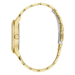 GUESS Montre Anna Champagne cadran doré fond doré bracelet acier doré Outlet