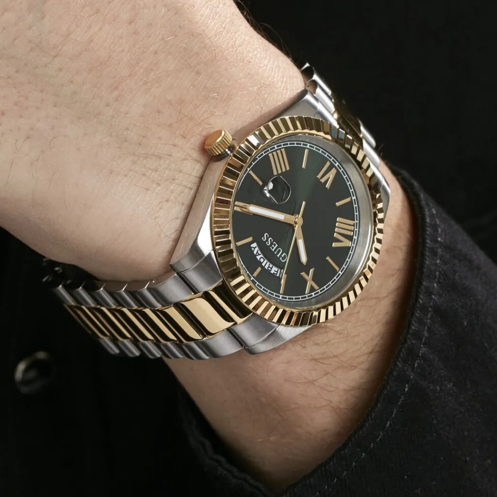 GUESS Montre Connoisseur Vert Online