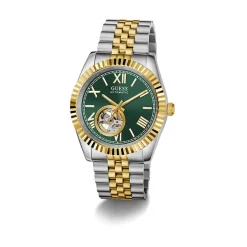 GUESS Montre Connoisseur Vert Discount