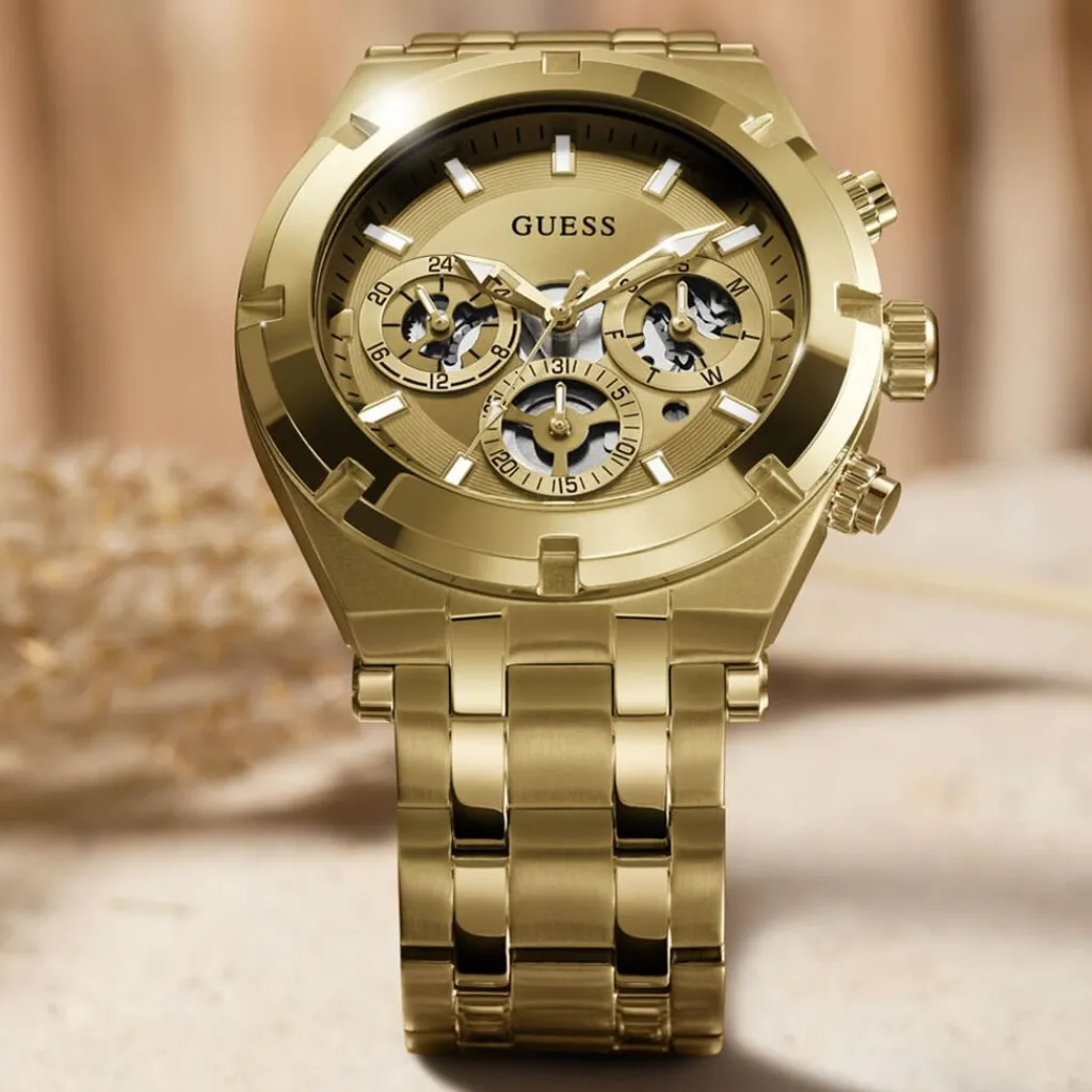 GUESS Montre Continental Champagne Best