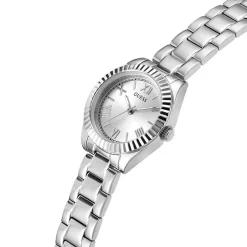 GUESS Montre Mini Luna Argenté cadran argenté fond argenté bracelet acier argenté Clearance