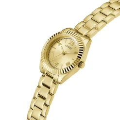 GUESS Montre Mini Luna Champagne cadran doré fond champagne bracelet acier doré Best