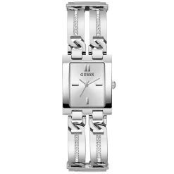 GUESS Montre Mod Id Argenté cadran argenté fond argenté bracelet acier argenté Online