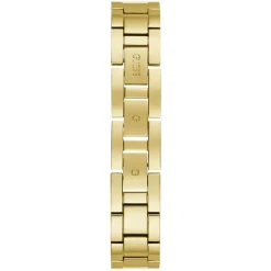 GUESS Montre Serena Blanc cadran doré fond blanc bracelet acier doré Best