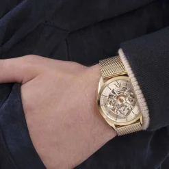 GUESS Montre Tailor Doré Outlet