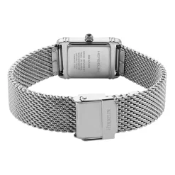 HERBELIN Montre Art Deco Argent cadran argenté fond argenté bracelet acier argenté Online