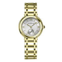 HERBELIN Montre Galet Argenté cadran doré fond argenté bracelet acier doré Online